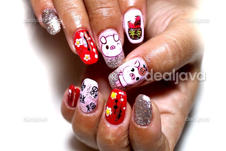 Nail Art Imlek 19